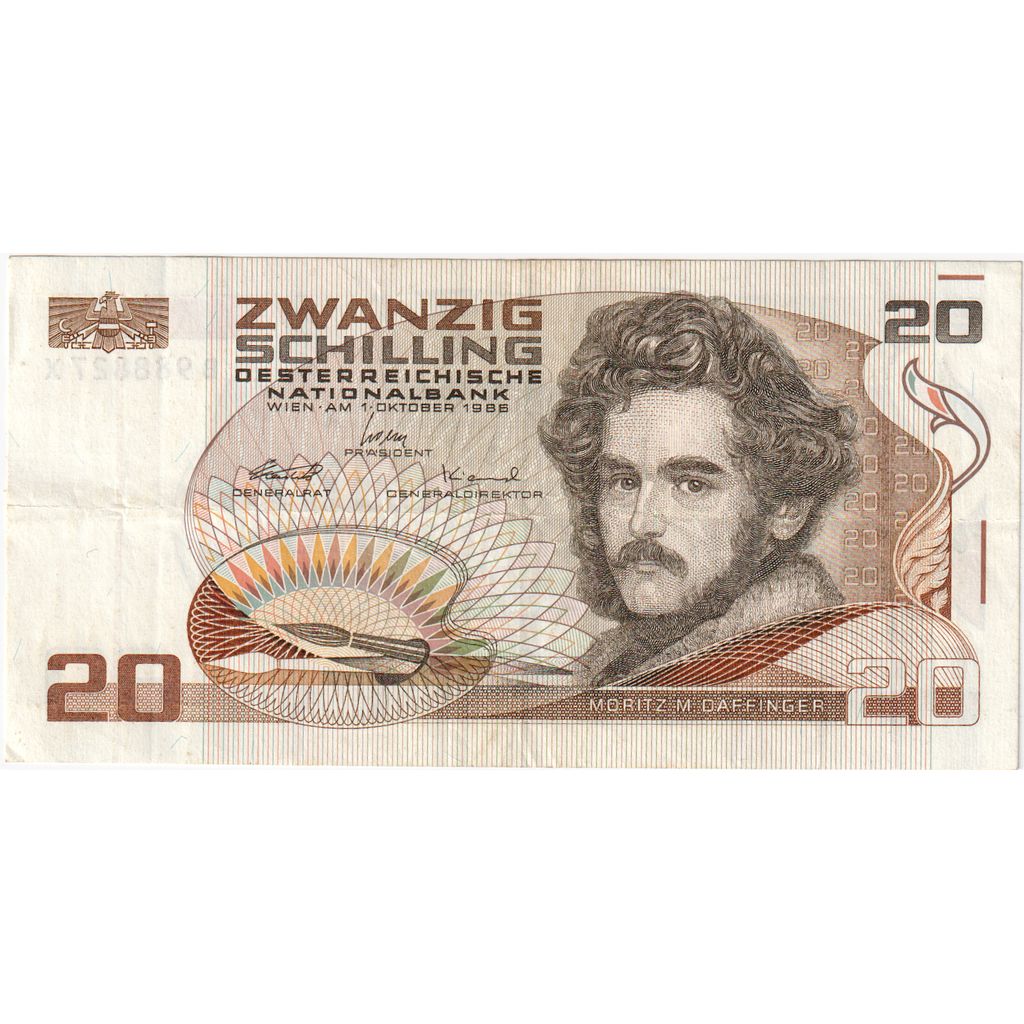 Austria, 20 Schilling, 1986-10-01, AU(55-58)