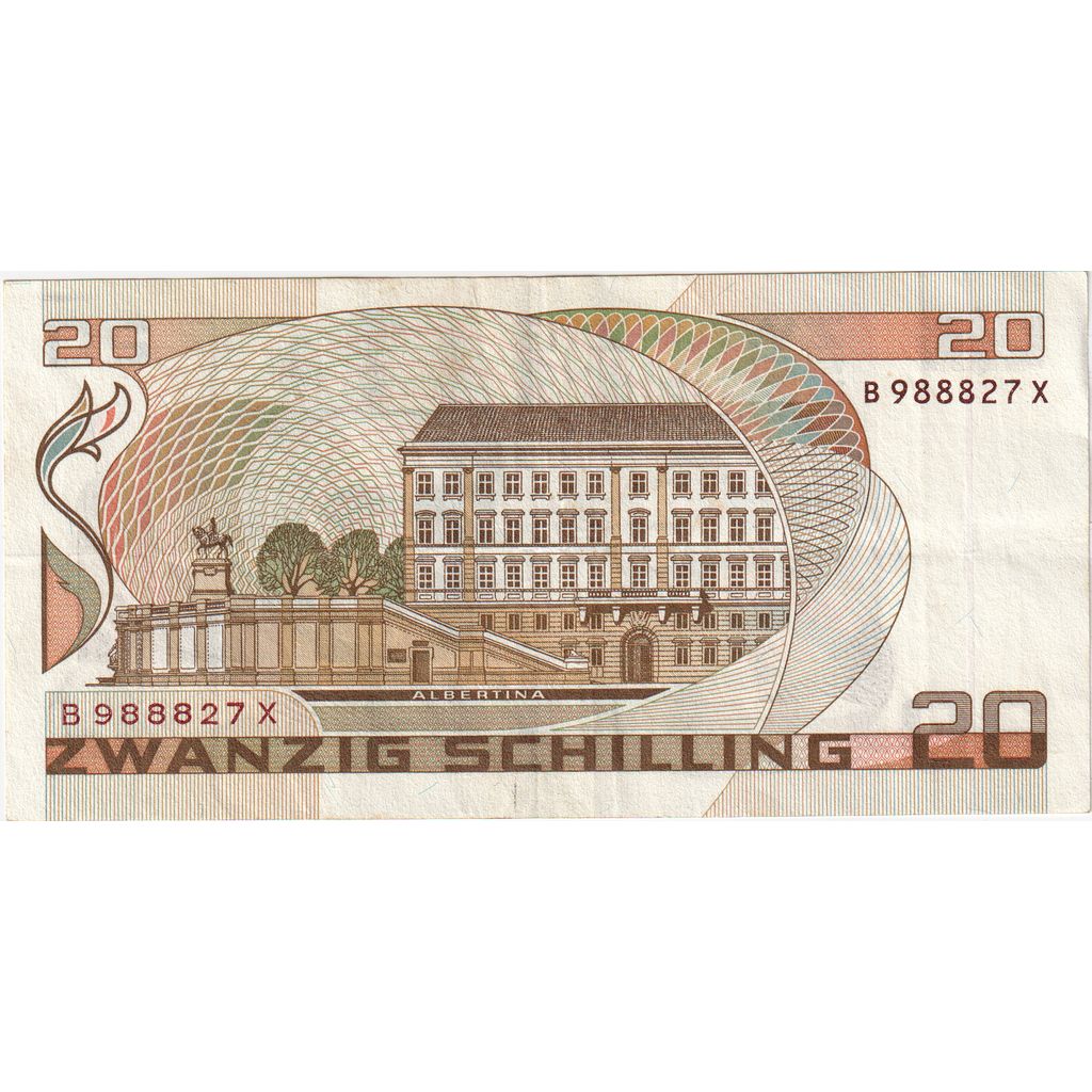 Austria, 20 Schilling, 1986-10-01, AU(55-58)
