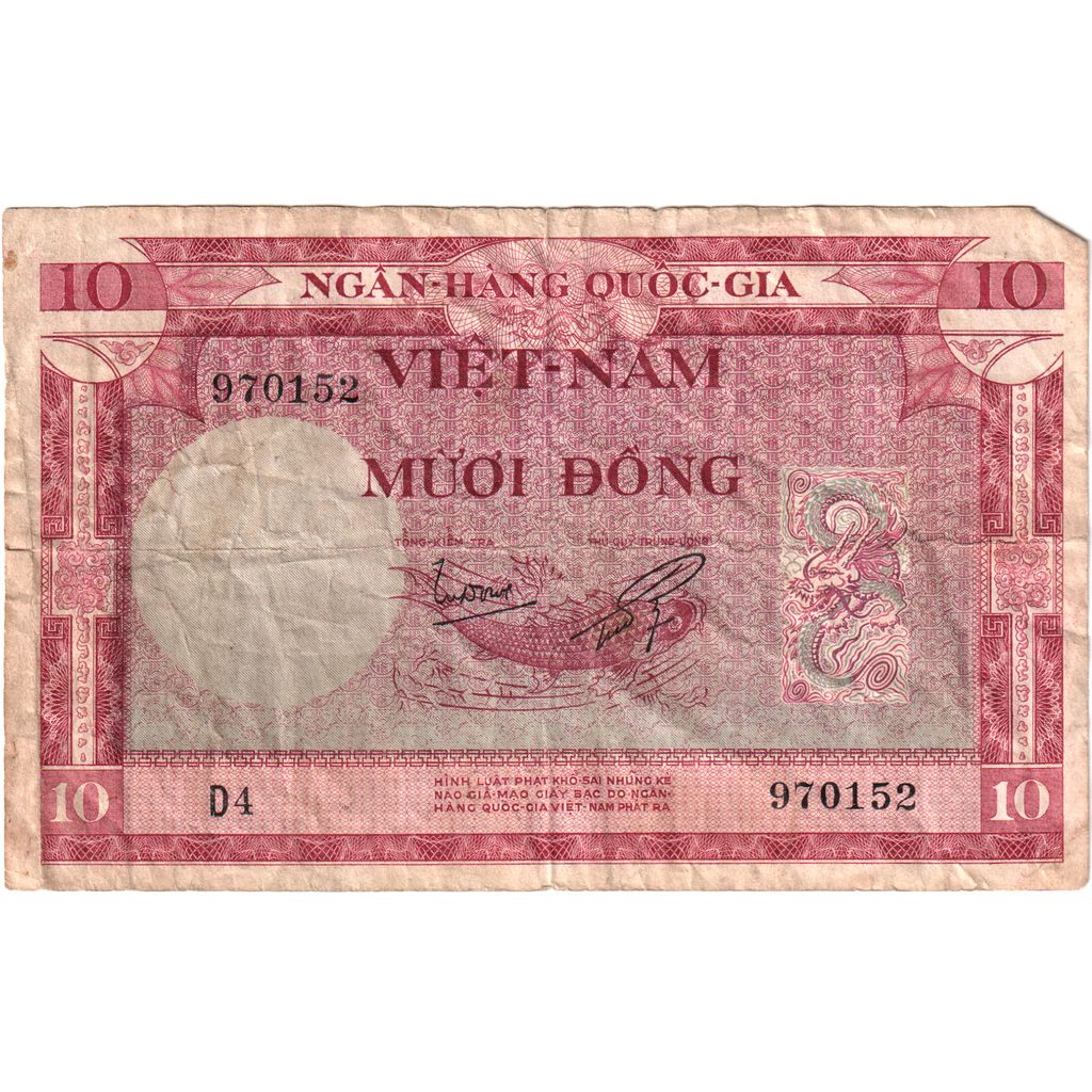 Viëtnam, 10 Dông, TB