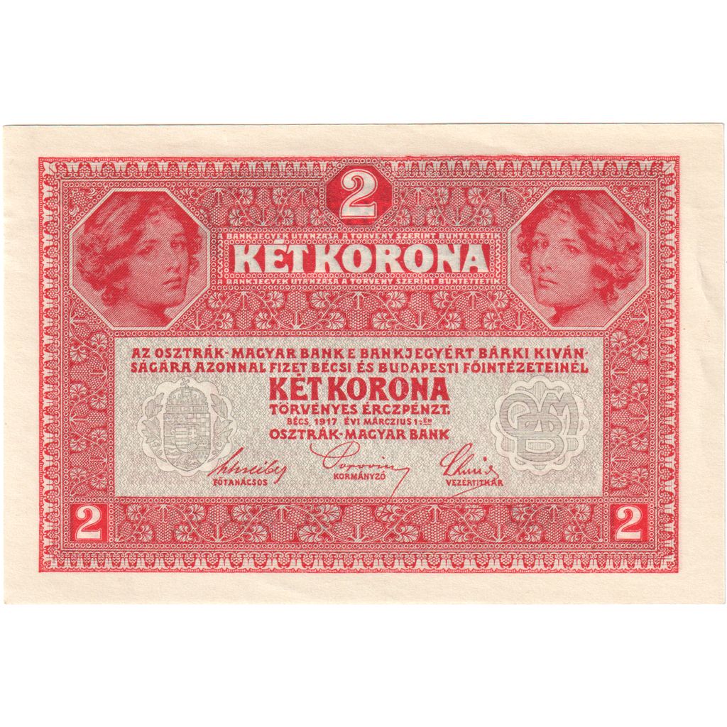 Österreich, 2 Kronen, 1917-03-01, SS