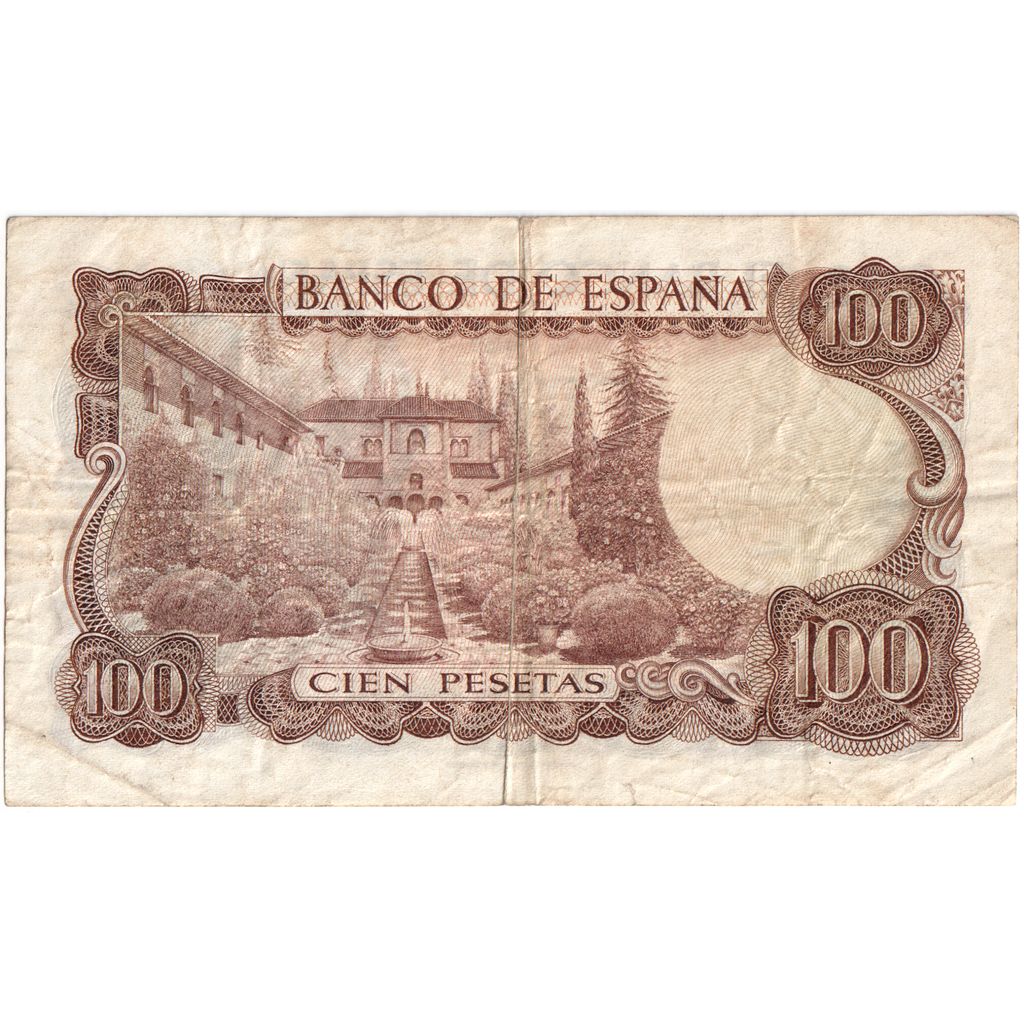Spagna, 100 Pesetas, 1970-11-17, SPL-