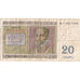 Belgique, 20 Francs, 1956-04-03, B+