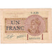 France, 1 Franc, 1920-03-10, S.A25 0,049,401, EF(40-45), Pirot:97-23