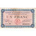 France, 1 Franc, 1920-04-12, Série 281 006,634, VF(30-35), Pirot:44-14