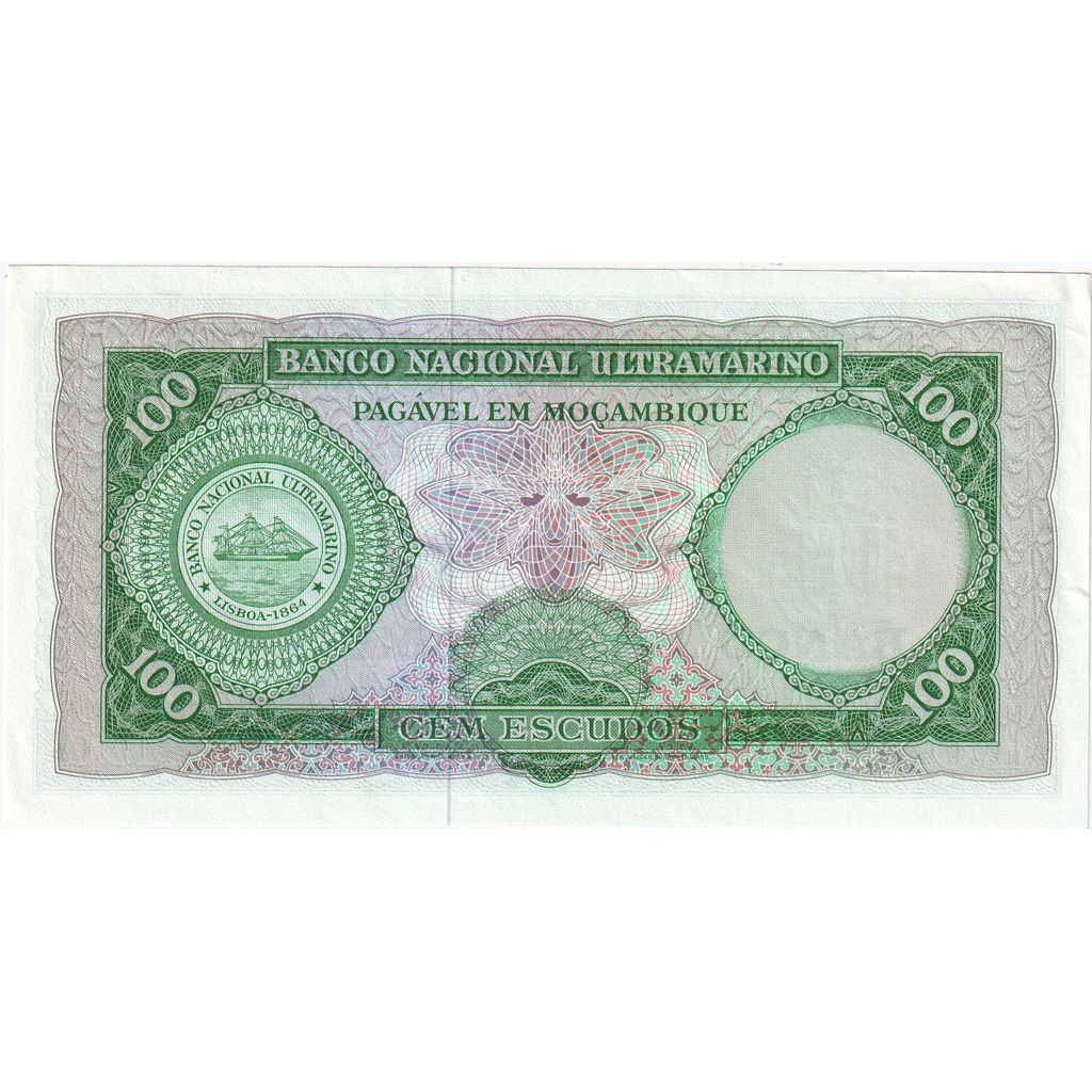 Mozambique, 100 Escudos, 1961-03-27, EBC+