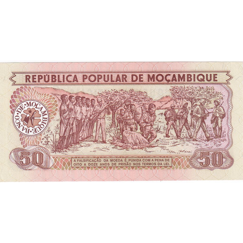 Mozambique, 50 Meticais, 1986-06-16, NIEUW