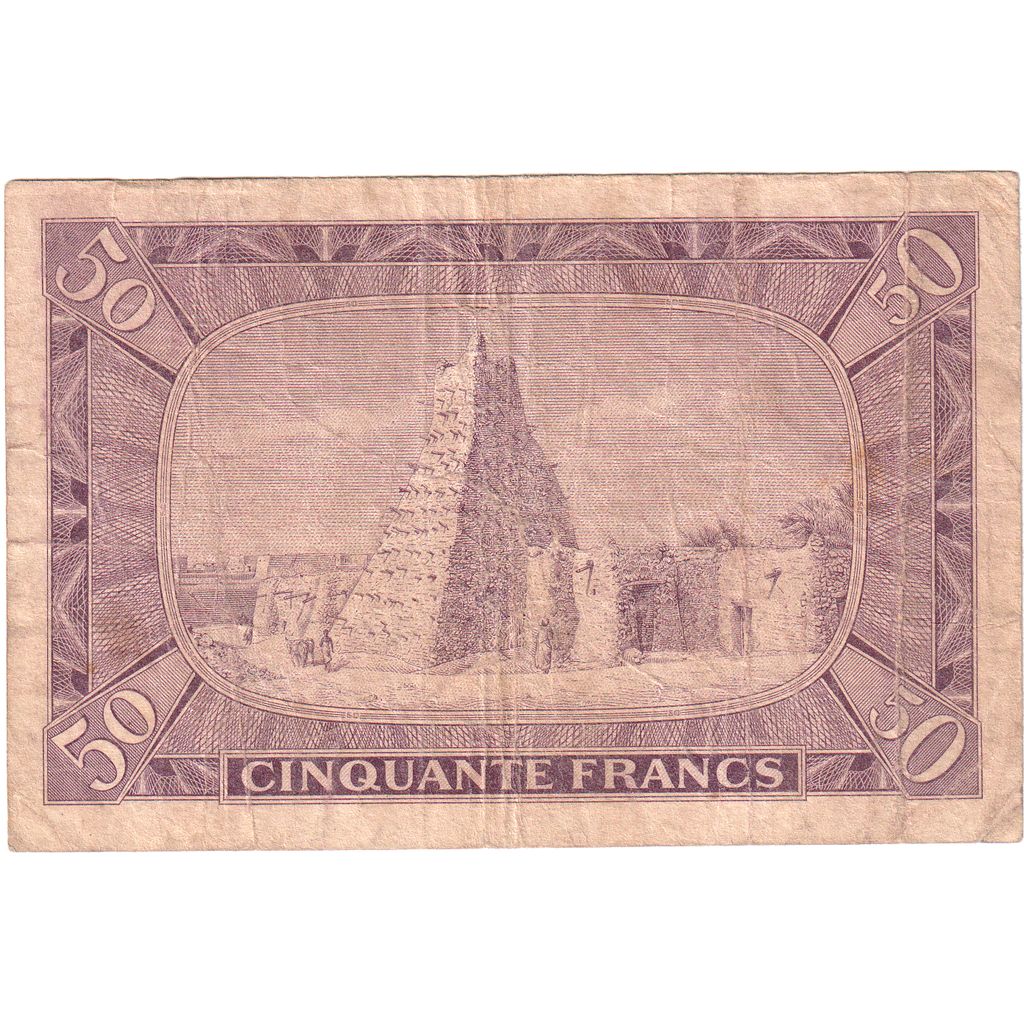 Mali, 50 Francs, 1960-09-22, B