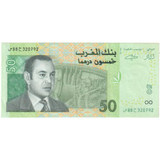 Morocco, 50 Dirhams, UNC(63)