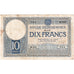 Marrocos, 10 Francs, 1924-06-30, VG(8-10)