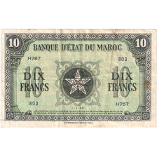 Marokko, 10 Francs, 1944-03-01, SS