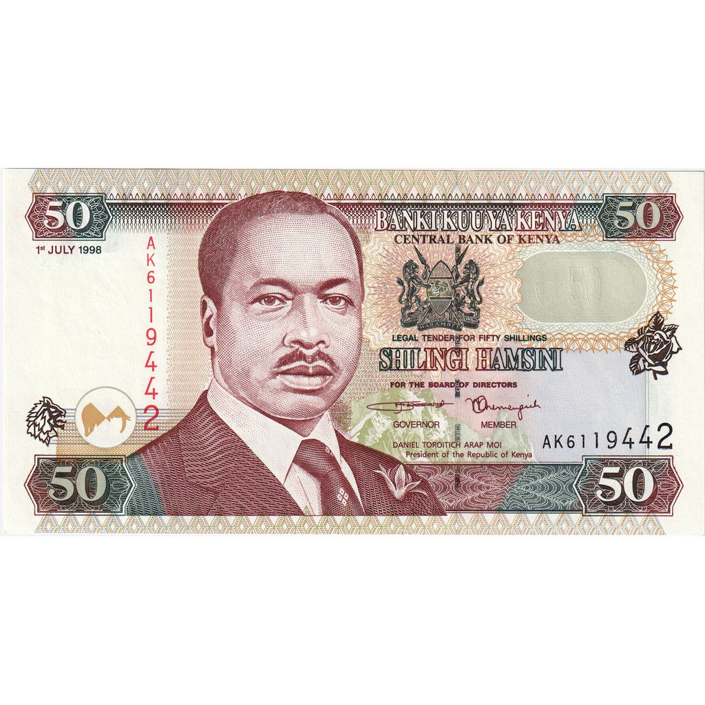 Kenia, 50 Shillings, 2002-09-01, EBC
