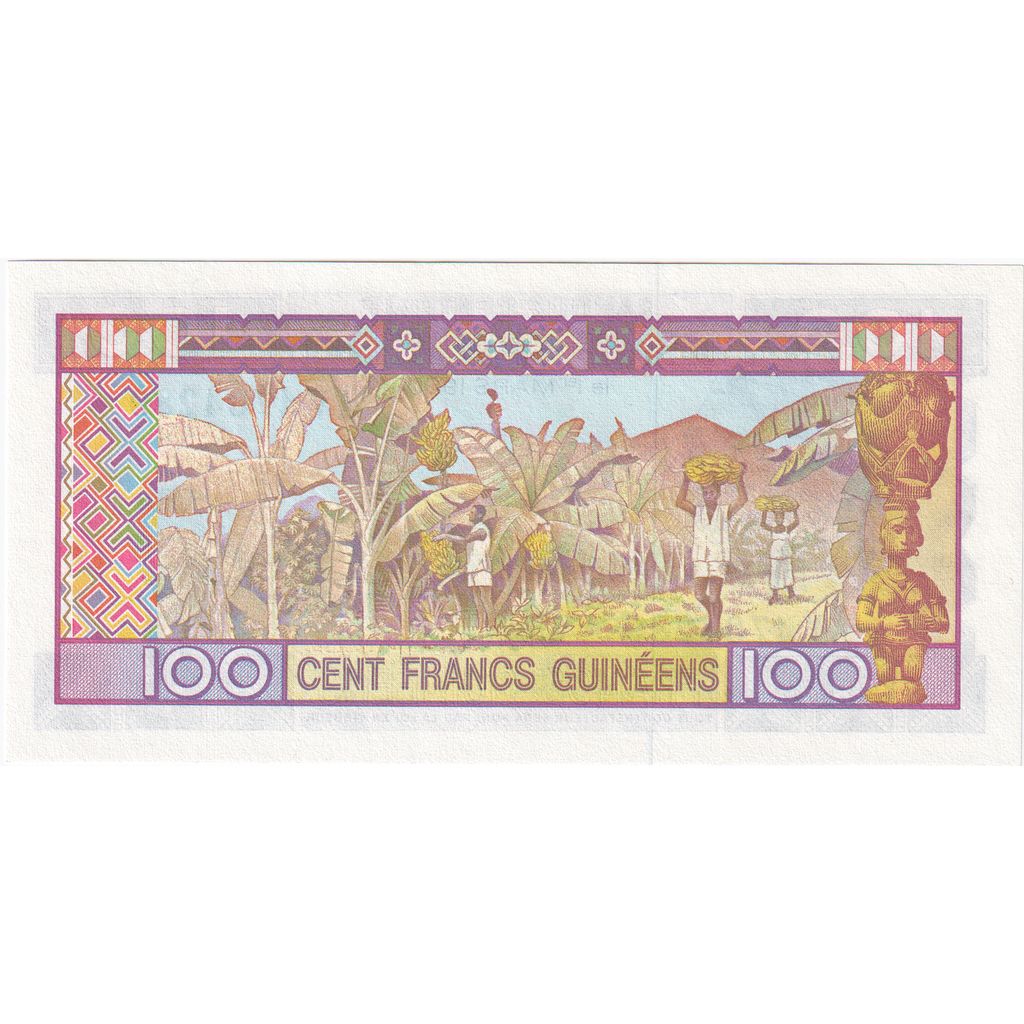 Guinea, 100 Francs, 1960-03-01, VZ+