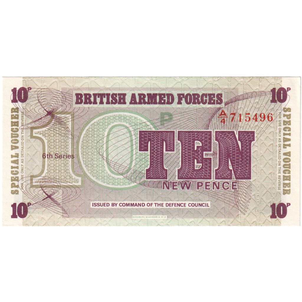 Gran Bretagna, 10 New Pence, FDS