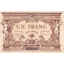 Francja, Poitiers, 1 Franc, 1915 Octobre, H4 65106, VG(8-10), Pirot:101-6