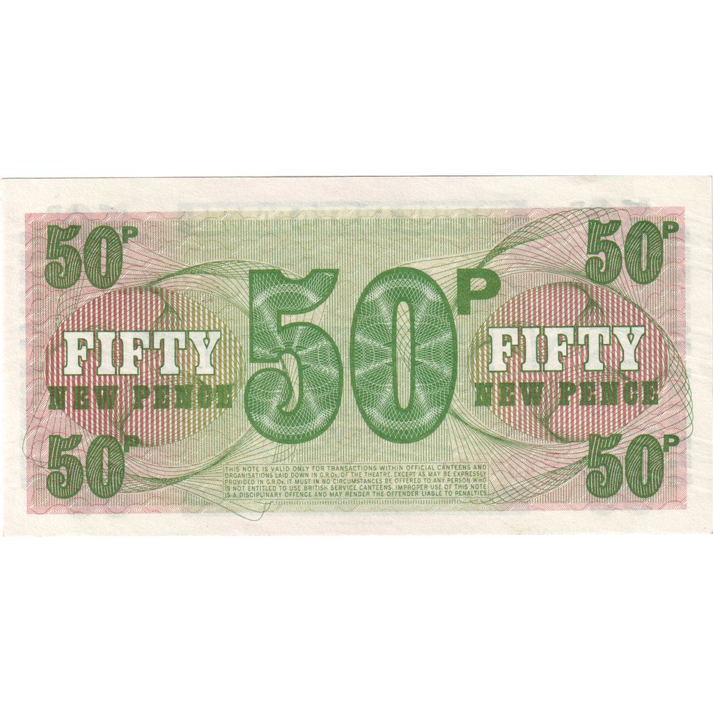Gran Bretagna, 50 New Pence, FDS
