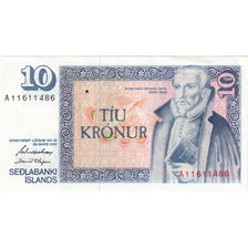 Iceland, 10 Kronur, 1961-03-29, UNC(65-70)