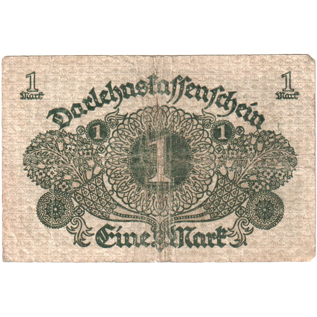 Alemanha, 1 Mark, VF(20-25)