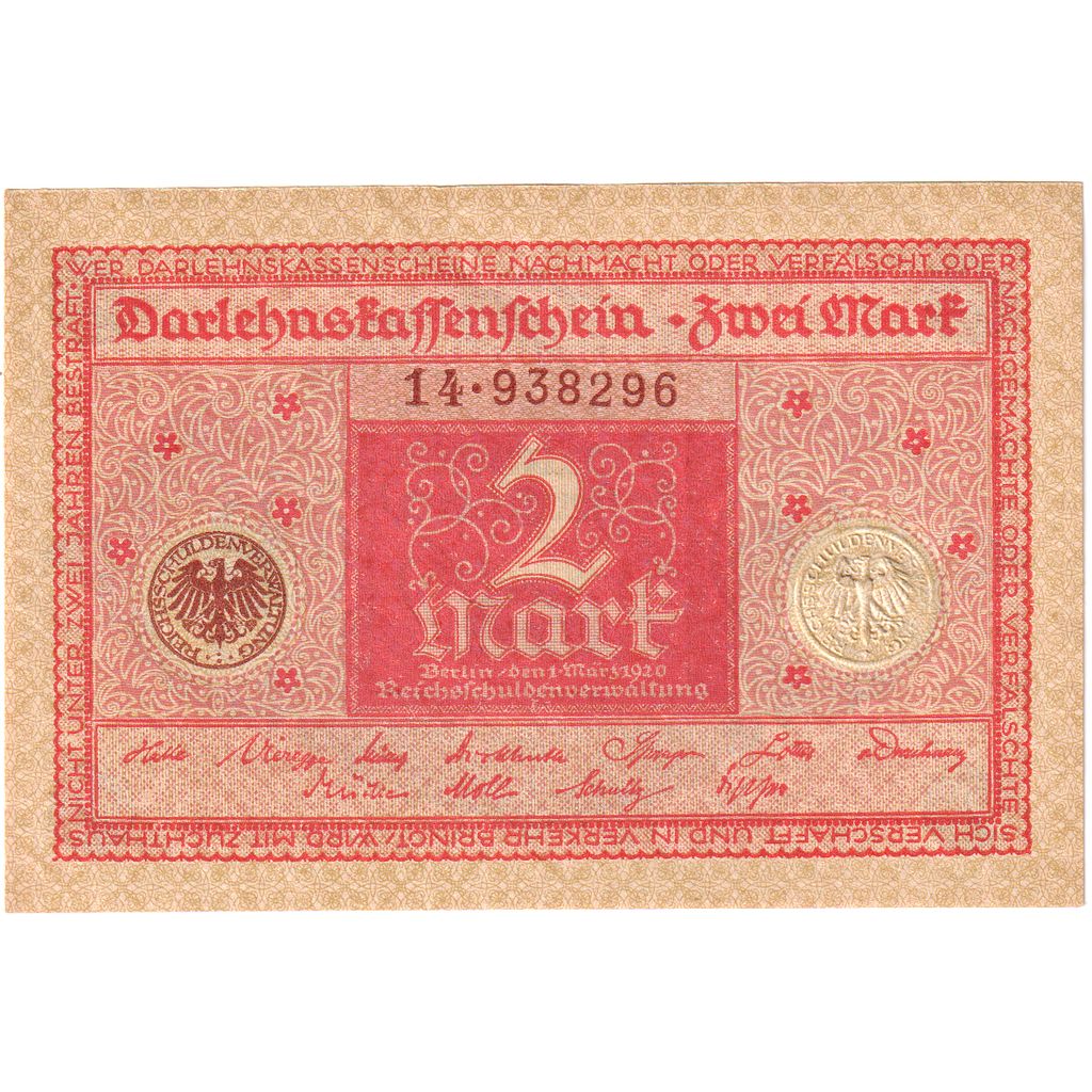 Deutschland, 2 Mark, SS+