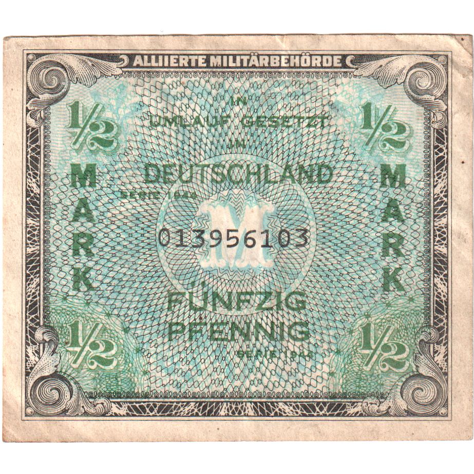 Germania, 1/2 Mark, MB