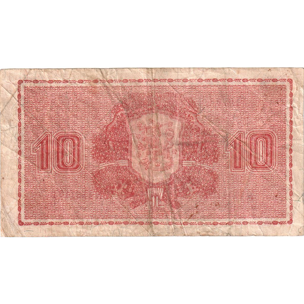 Finlandia, 10 Markkaa, RC+