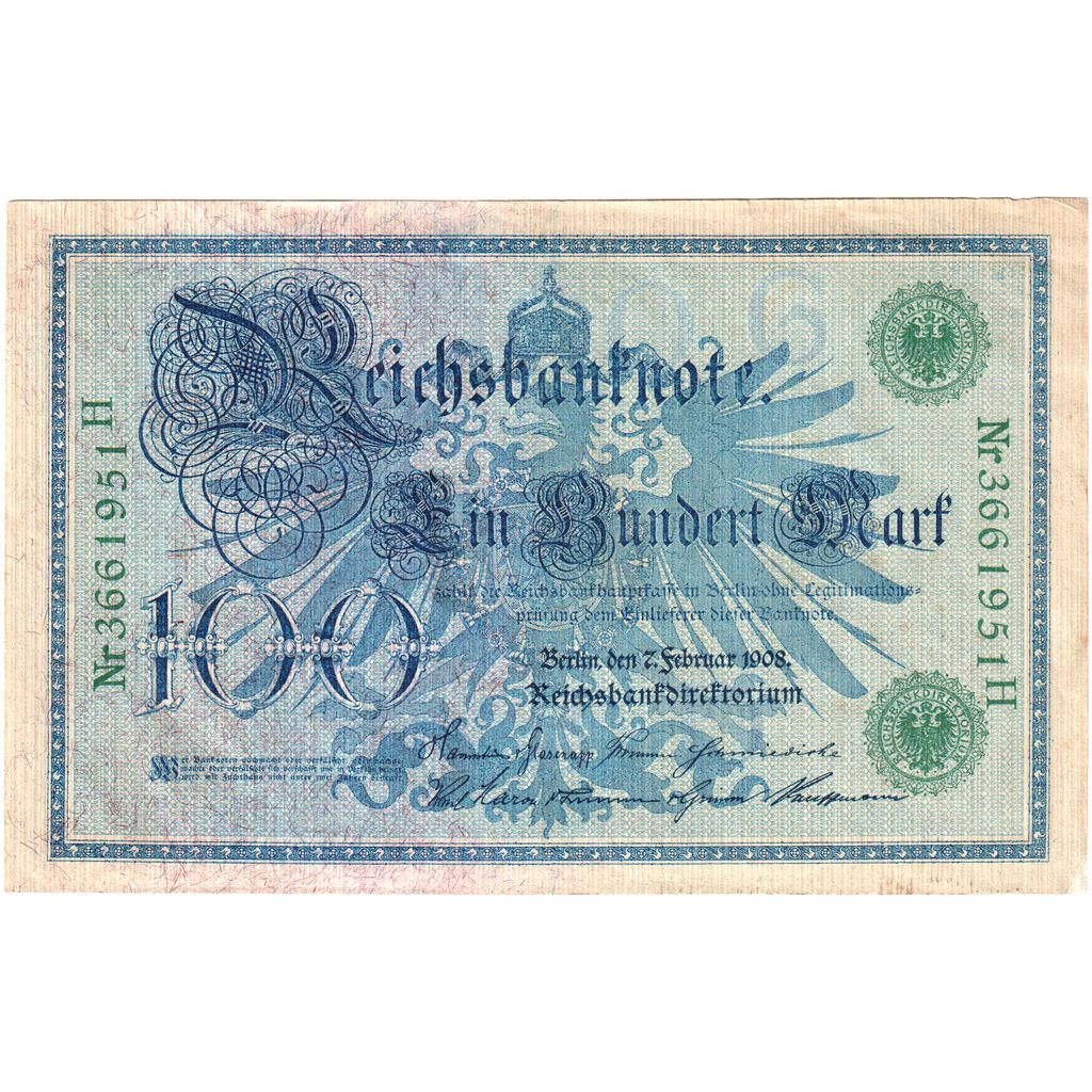 Germany, 100 Mark, EF(40-45)