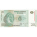 Banconote, Repubblica Democratica del Congo, 20 Francs, 2003, 2003-06-30, FDS