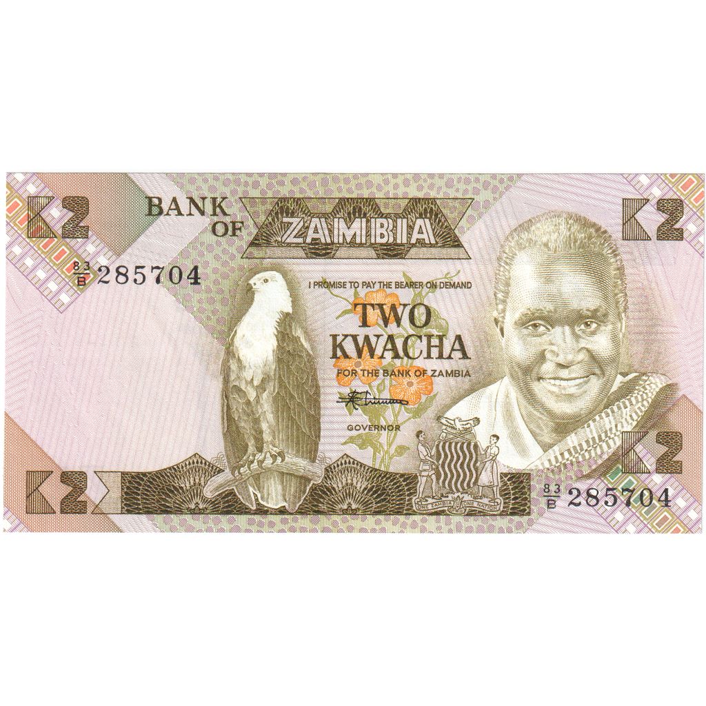 Zambie, 2 Kwacha, SPL