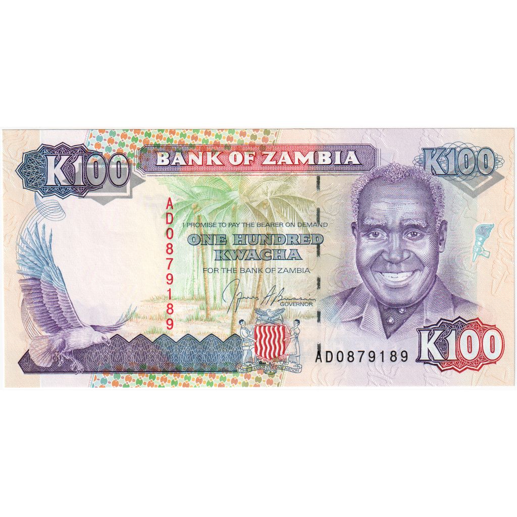Zambie, 100 Kwacha, SPL