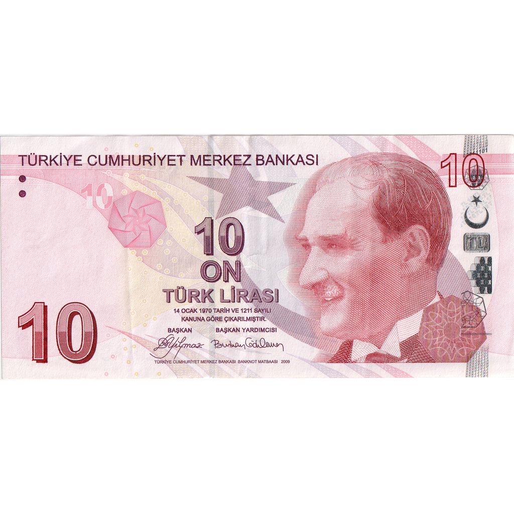 Turchia, 10 Lira, BB