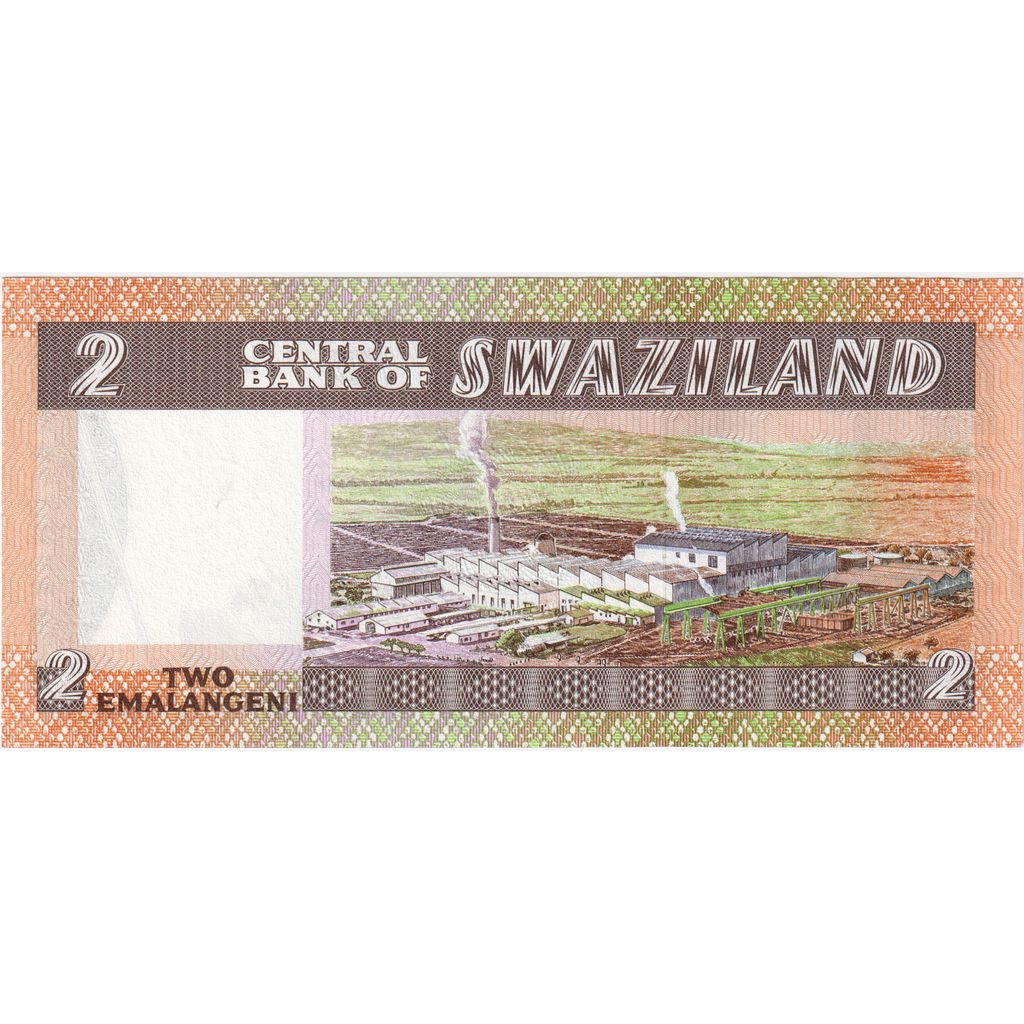 Swaziland, 2 Emalangeni, UNC(64)