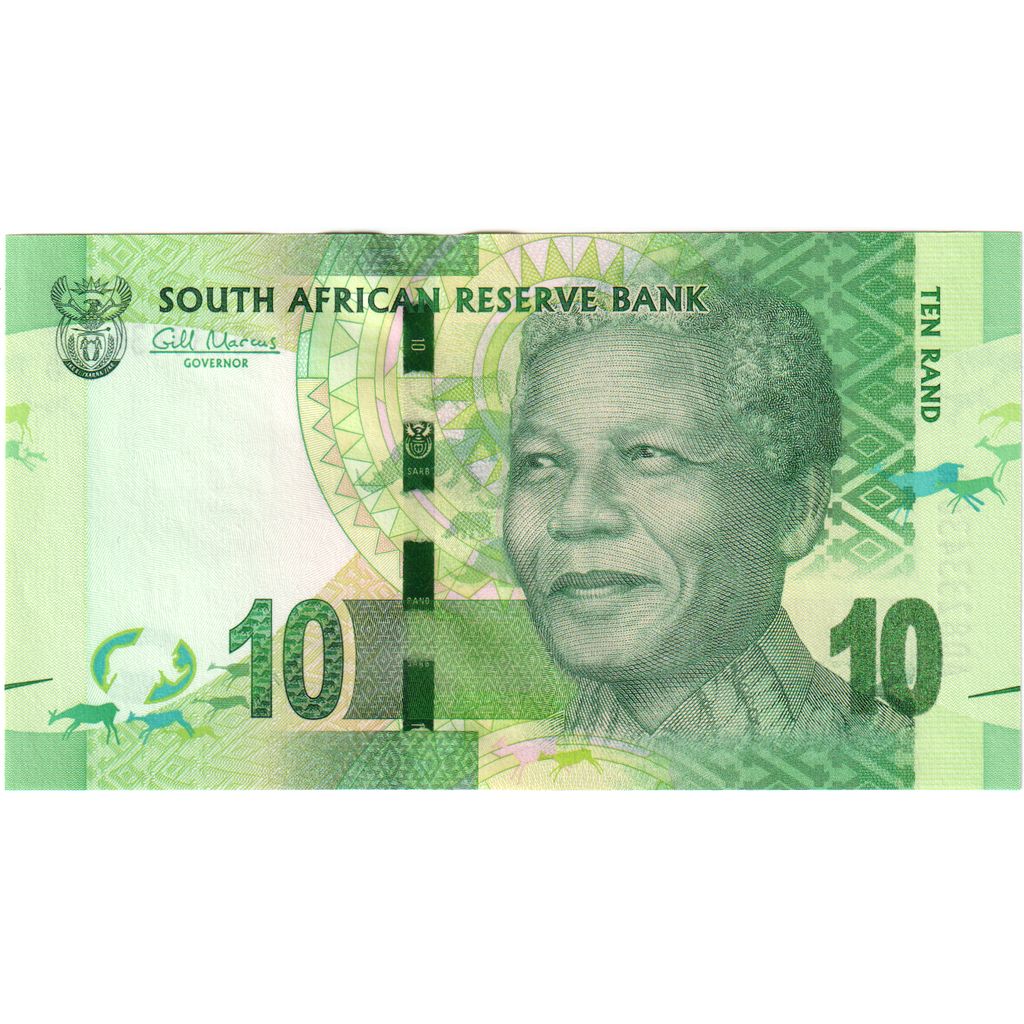 South Africa, 10 Rand, UNC(65-70)