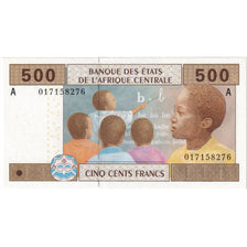 Banknote, Central African States, 500 Francs, 2002, KM:406a, F(12-15)