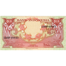 Indonesia, 10 Rupiah, 1959-09-01, SPL-