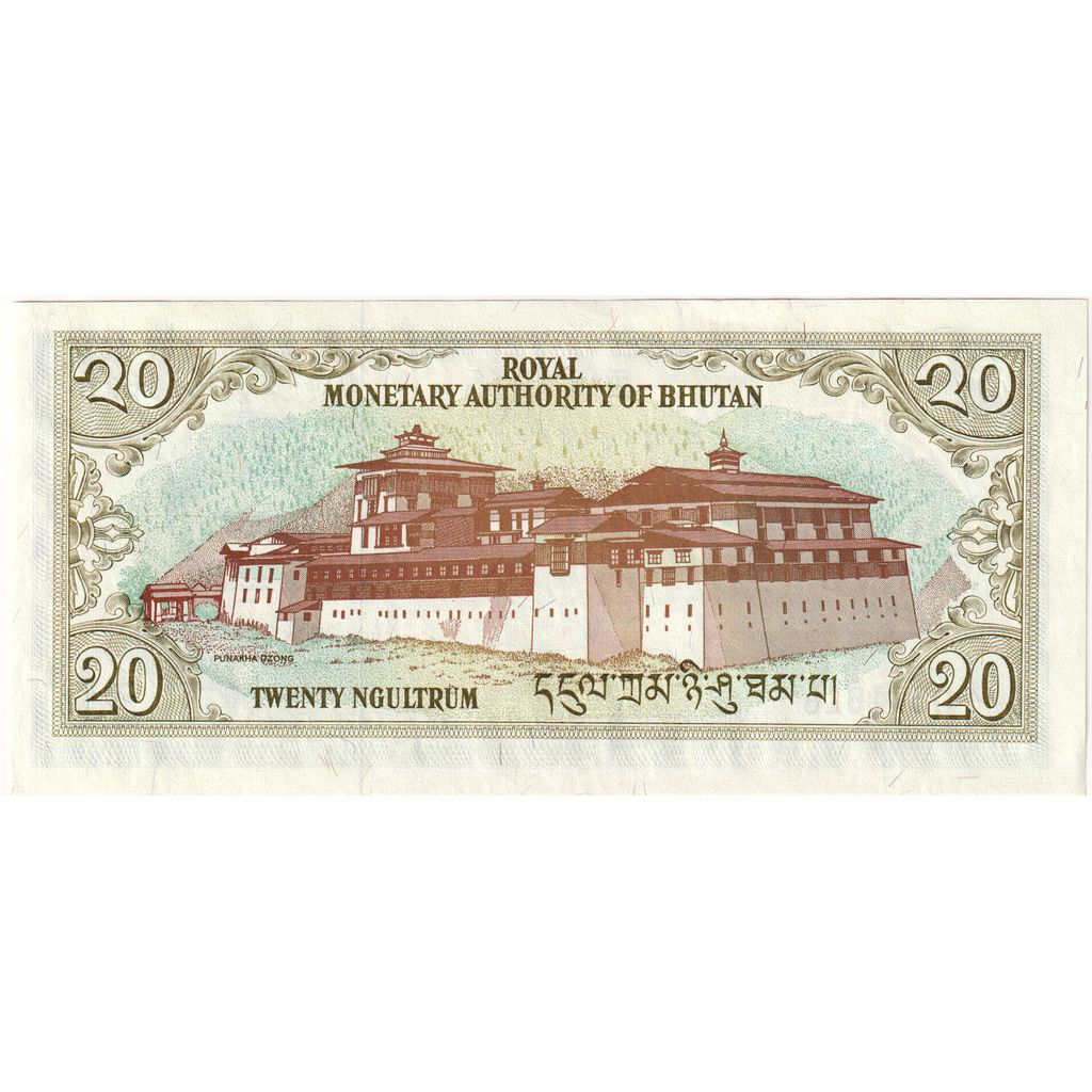 Bután, 20 Ngultrum, SC