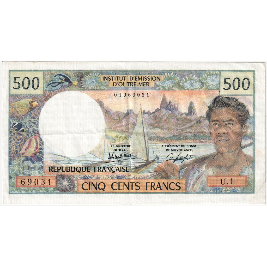 Nuova Caledonia, 500 Francs, BB