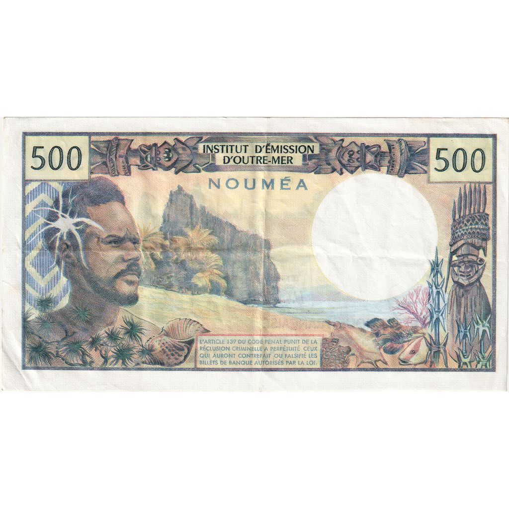 Nuova Caledonia, 500 Francs, BB