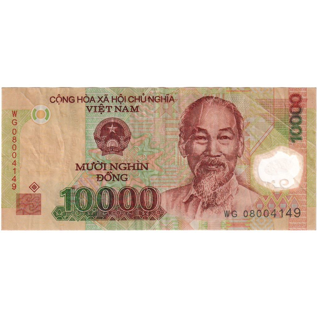 Vietnam, 10,000 D<ox>ng, Undated (2007), EF(40-45)