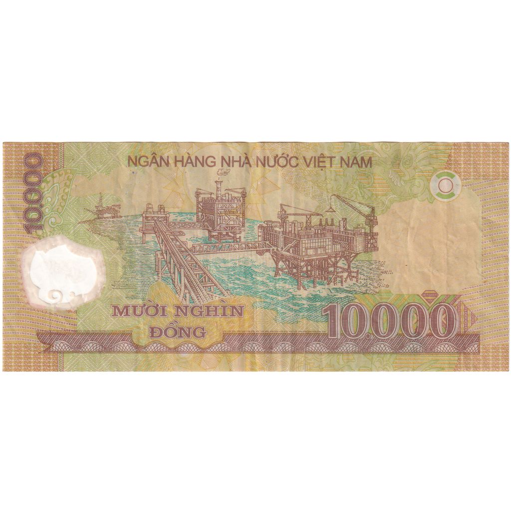 Vietnam, 10,000 D<ox>ng, Undated (2007), EF(40-45)