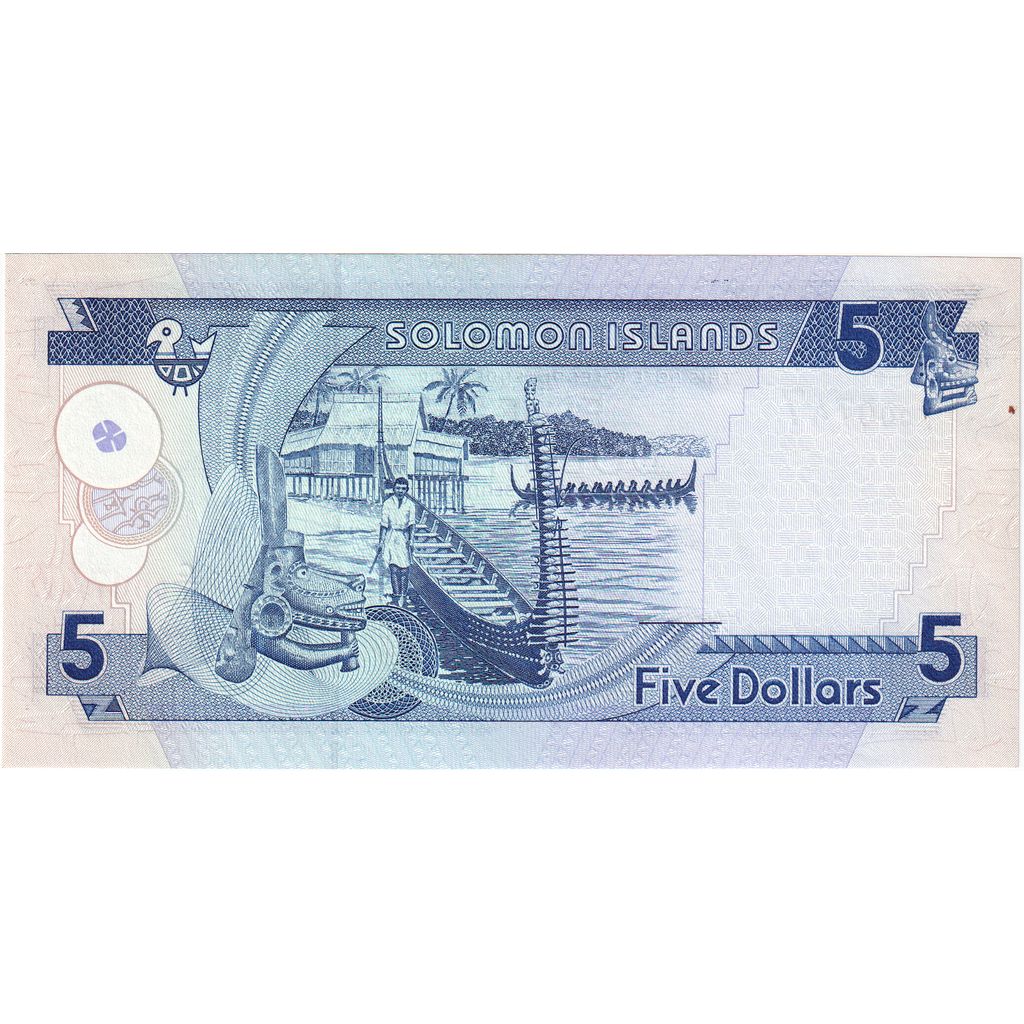 Solomon Islands, 5 Dollars, UNC(65-70)