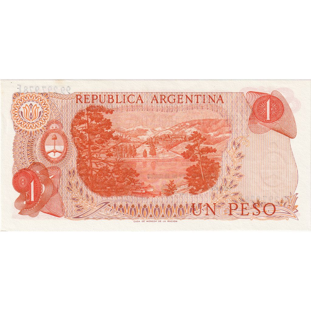 Argentinien, 1 Peso, 1970-1973, VZ