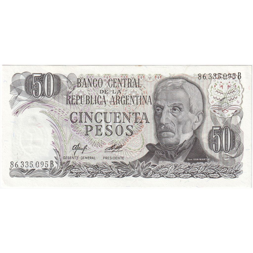 Argentinien, 50 Pesos, VZ