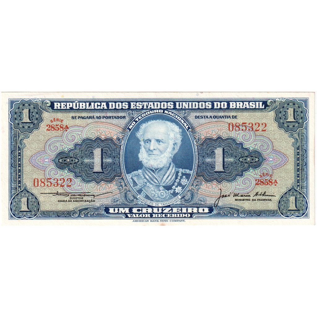 Brésil, 1 Cruzeiro, NEUF