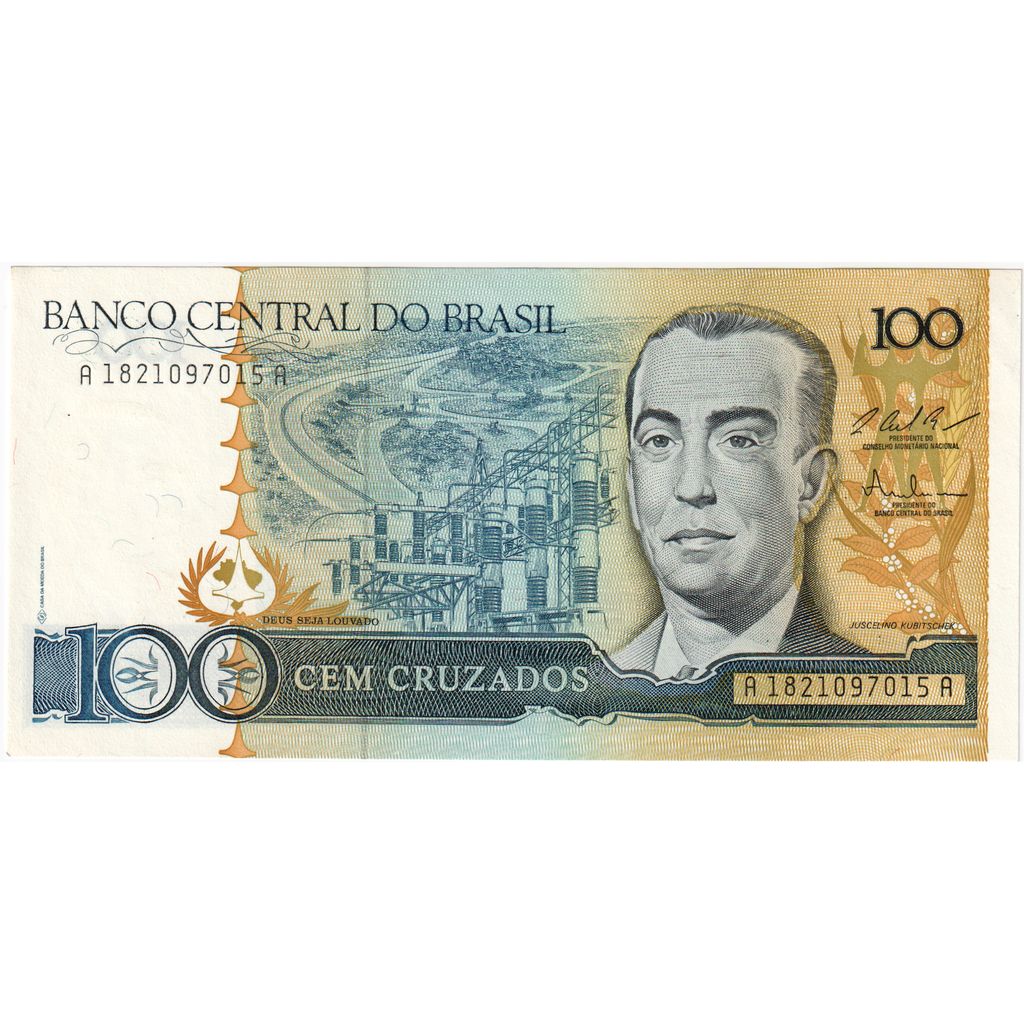 Brésil, 100 Cruzados, NEUF