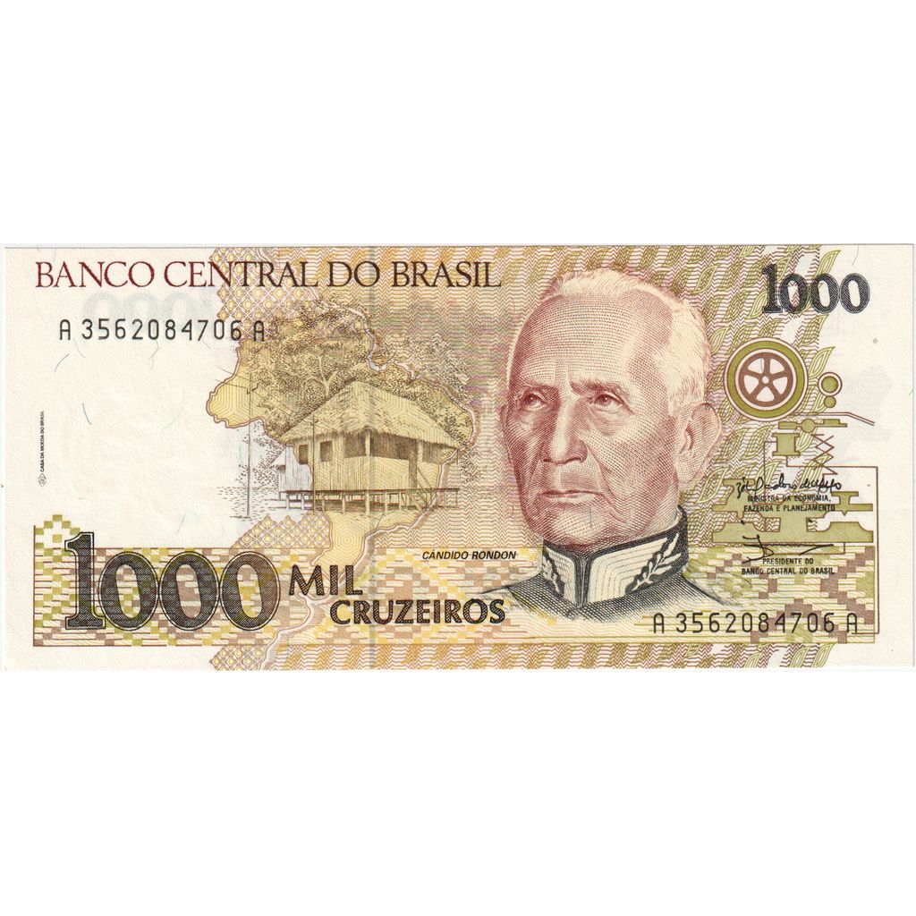 Brésil, 1000 Cruzeiros, NEUF