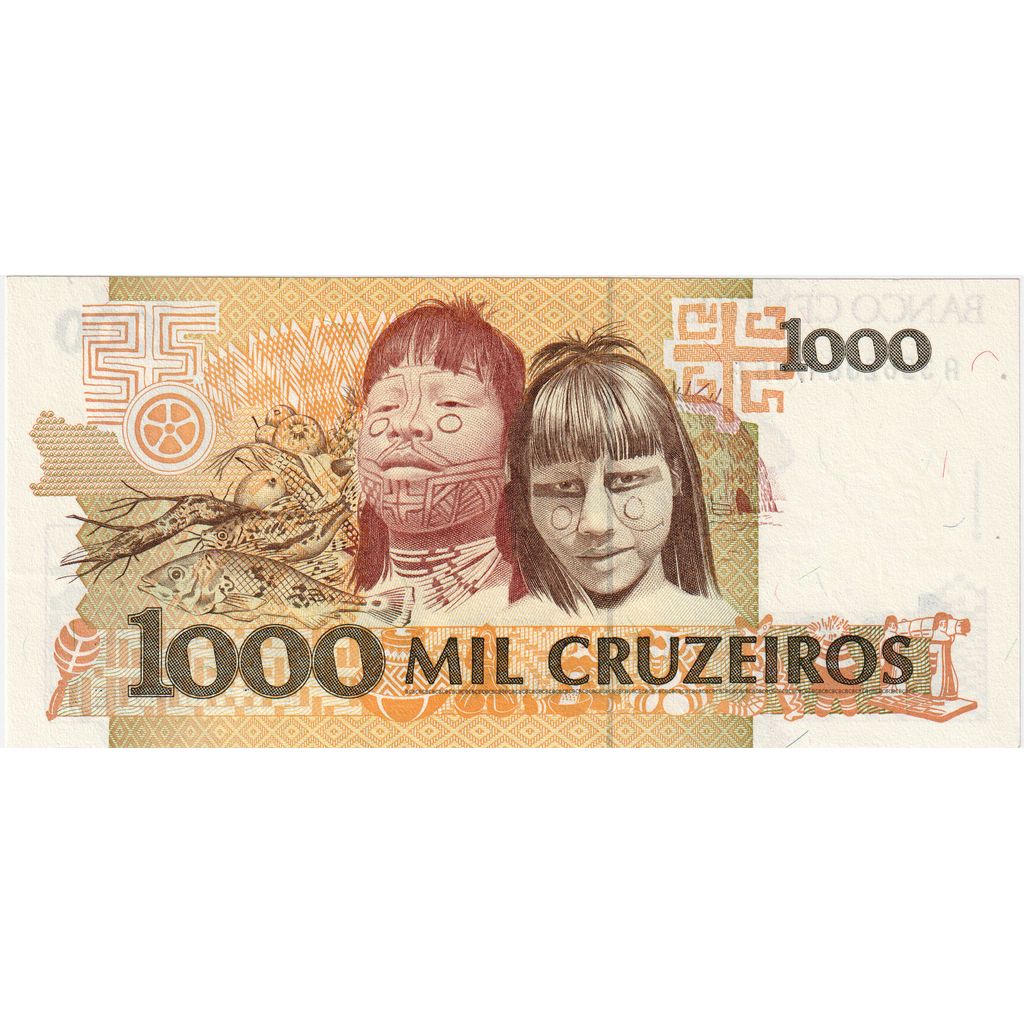 Brésil, 1000 Cruzeiros, NEUF