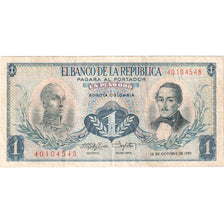 Colombia, 1 Peso Oro, 1973-08-07, VF(30-35)