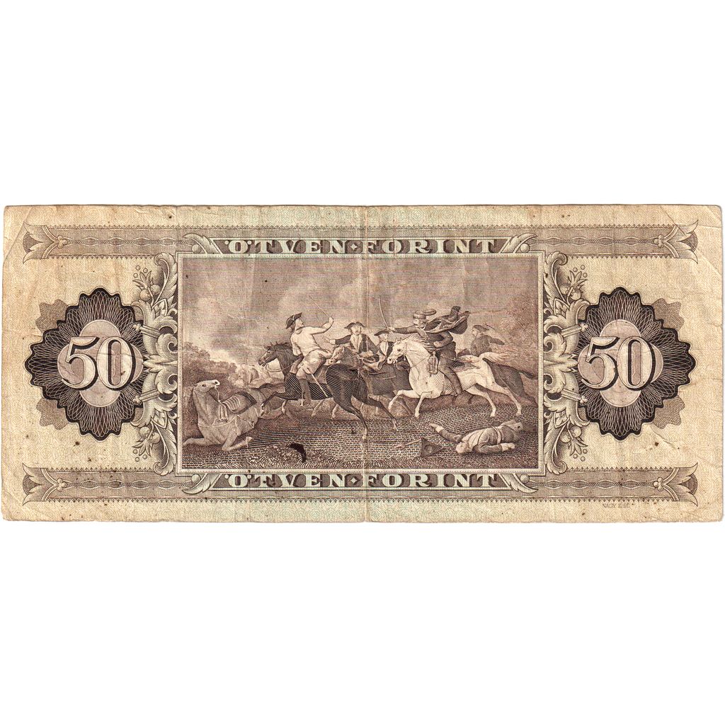 Hungria, 50 Forint, EF(40-45)