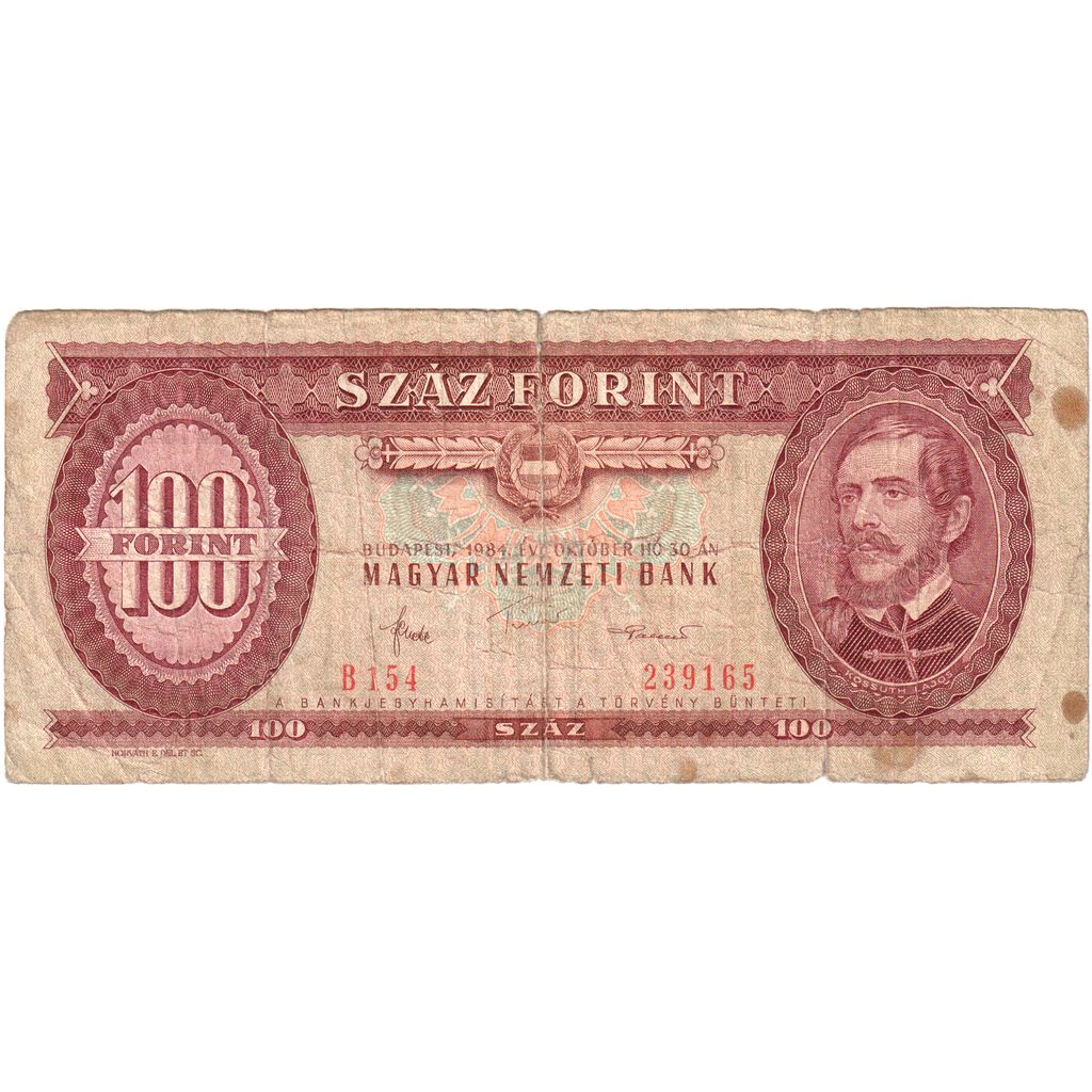 Hongrie, 100 Forint, 1984-10-30, TB
