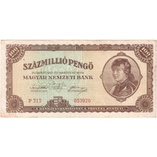 Hungary, 100,000,000 Pengö, EF(40-45)