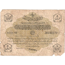 Turkey, 5 Piastres, VG(8-10)